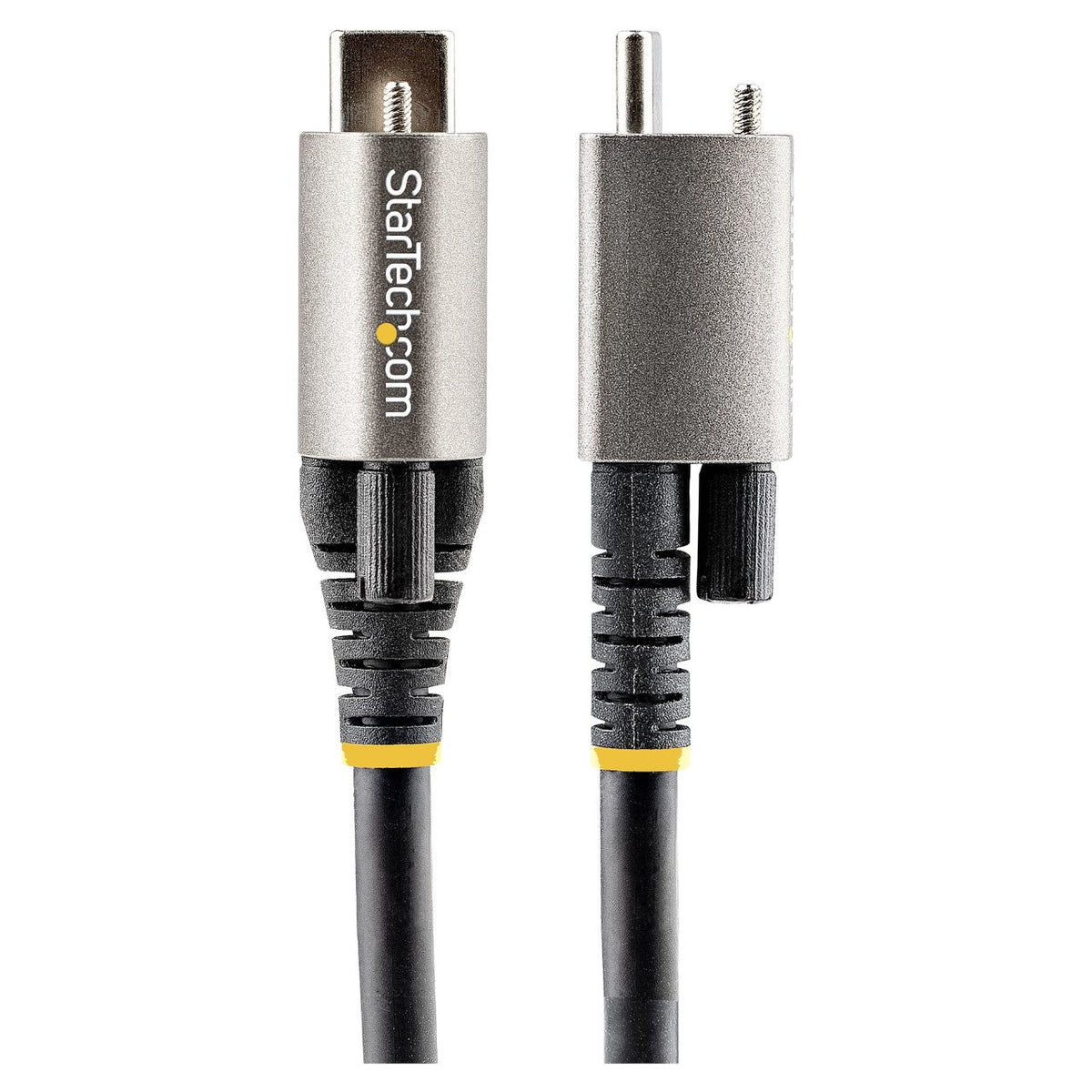 STARTECH.COM 0.5m USB-C cable with top screw locking device 10Gbit/s - USB 3.1/3.2 Gen 2 Type-C cable - 100W 5A PD DP-Alt-Mode