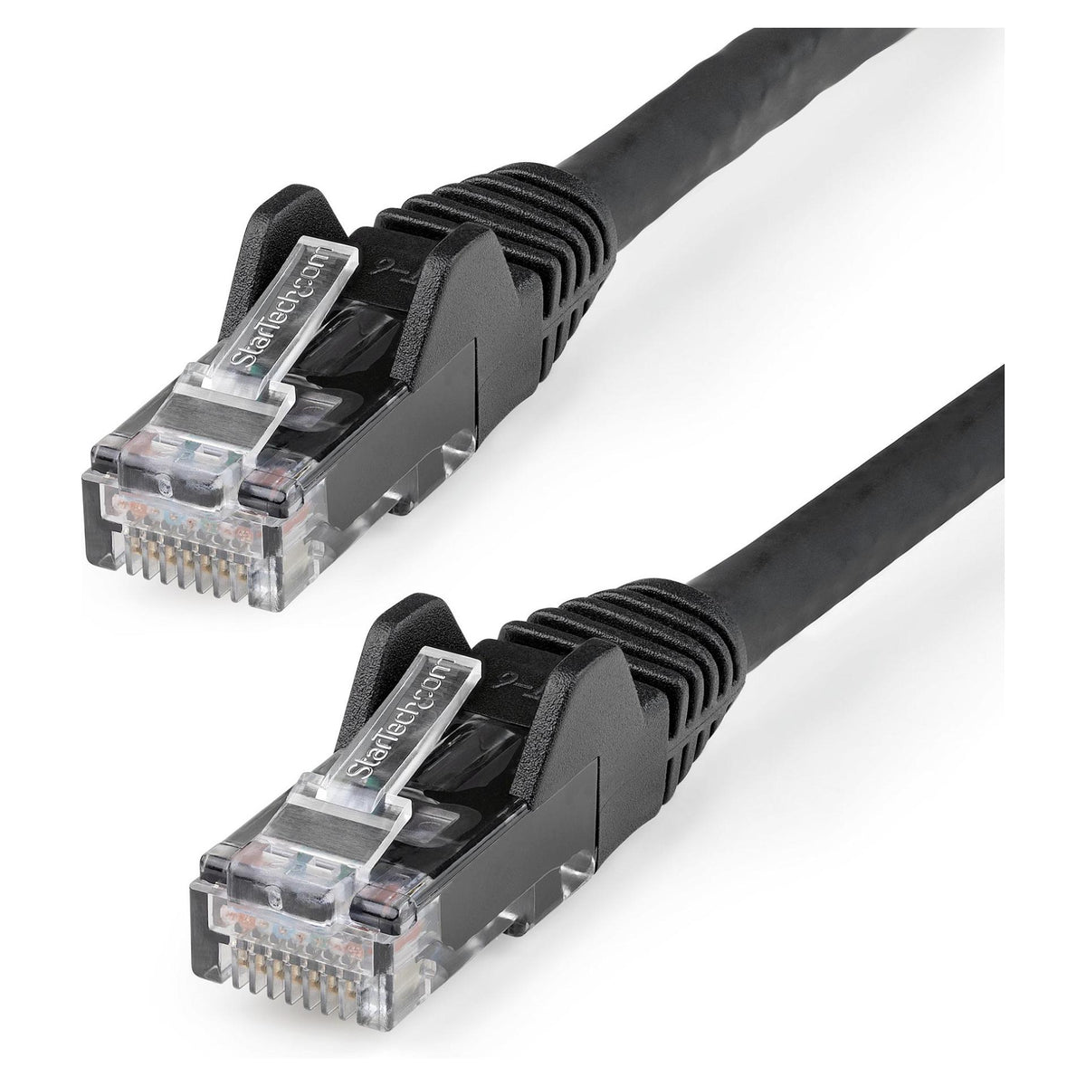 STARTECH.COM StarTech.com 7m LSZH CAT6 Ethernet Cable - 10 Gigabit 100W PoE RJ45 UTP Network Patch Cord Snagless - Black ETL