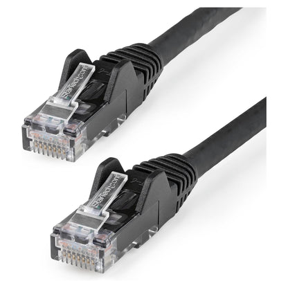 STARTECH.COM StarTech.com 7m LSZH CAT6 Ethernet Cable - 10 Gigabit 100W PoE RJ45 UTP Network Patch Cord Snagless - Black ETL