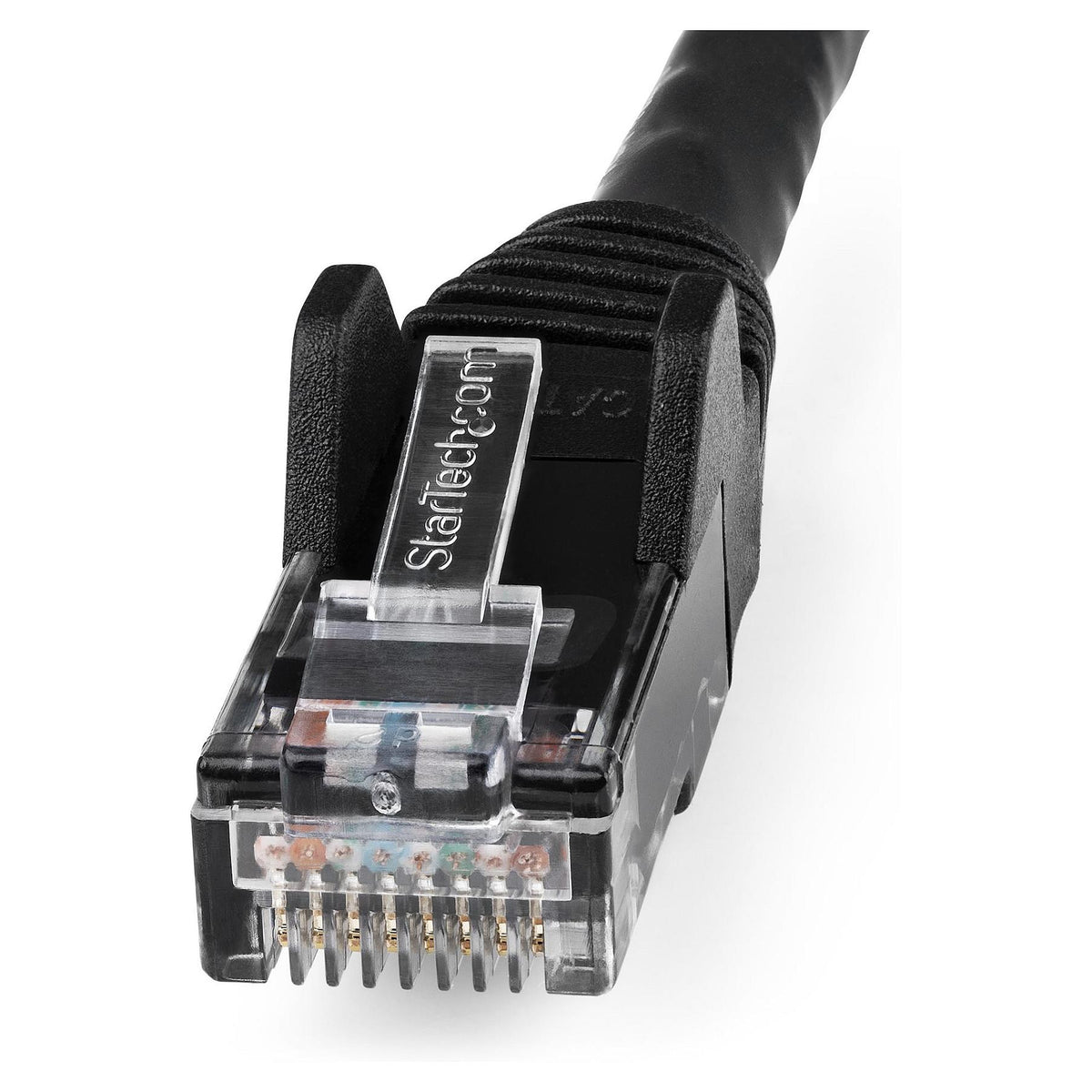 STARTECH.COM StarTech.com 7m LSZH CAT6 Ethernet Cable - 10 Gigabit 100W PoE RJ45 UTP Network Patch Cord Snagless - Black ETL