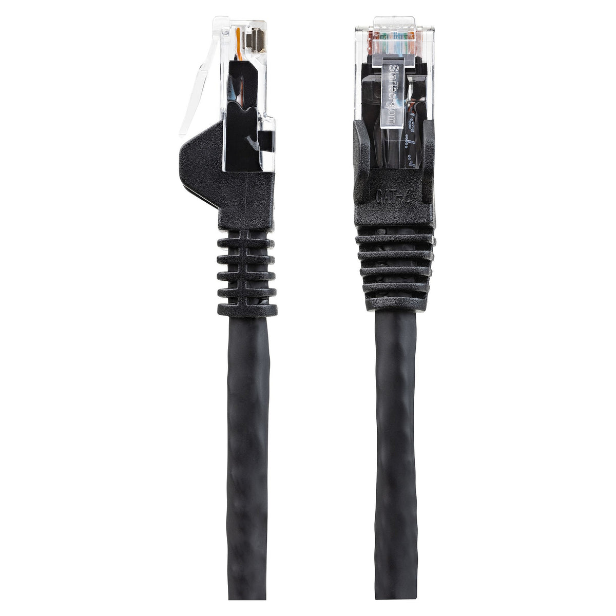 STARTECH.COM StarTech.com 7m LSZH CAT6 Ethernet Cable - 10 Gigabit 100W PoE RJ45 UTP Network Patch Cord Snagless - Black ETL