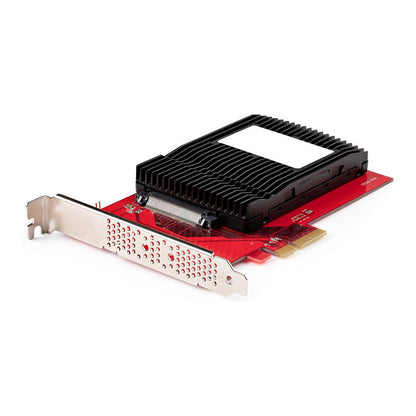 U.3 PCIe Adapterkarte PCIe 4.0 x4 Adapter fur 6,35cm 2,5Zoll U.3 NVMe SSDs SFF-TA-1001 PCI Express Add-in Karte