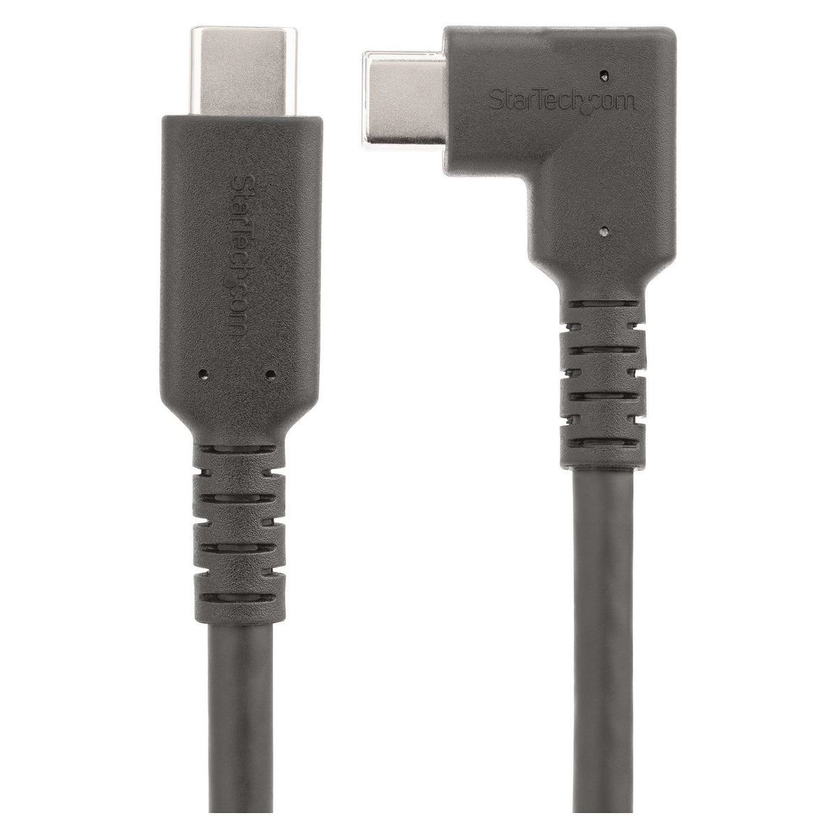 STARTECH.COM 2 m USB-C Kabel Gewinkelt 5Gbit/s USB C auf USB C Datenkabel/Monitor/Docking Station Kabel 4K 100W