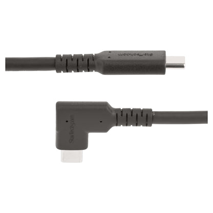 STARTECH.COM 2 m USB-C Kabel Gewinkelt 5Gbit/s USB C auf USB C Datenkabel/Monitor/Docking Station Kabel 4K 100W
