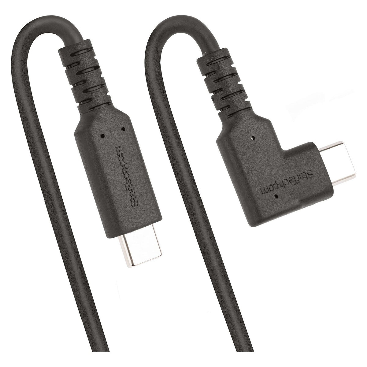 STARTECH.COM 2 m USB-C Kabel Gewinkelt 5Gbit/s USB C auf USB C Datenkabel/Monitor/Docking Station Kabel 4K 100W