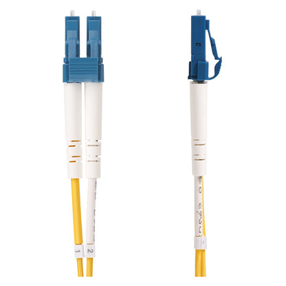 STARTECH.COM 2m OS2 LWL Patchkabel LC zu SC UPC Singlemode Duplex 9/125um 10G Kabel LSZH Glasfaserkabel LC auf SC