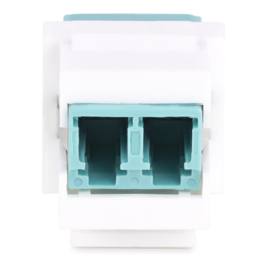 STARTECH.COM LC LC Kupplung LC Glasfaserverbindung LC/UPC LWL Duplex Kupplung Glasfaserkabel Stecker fur Patch Panele