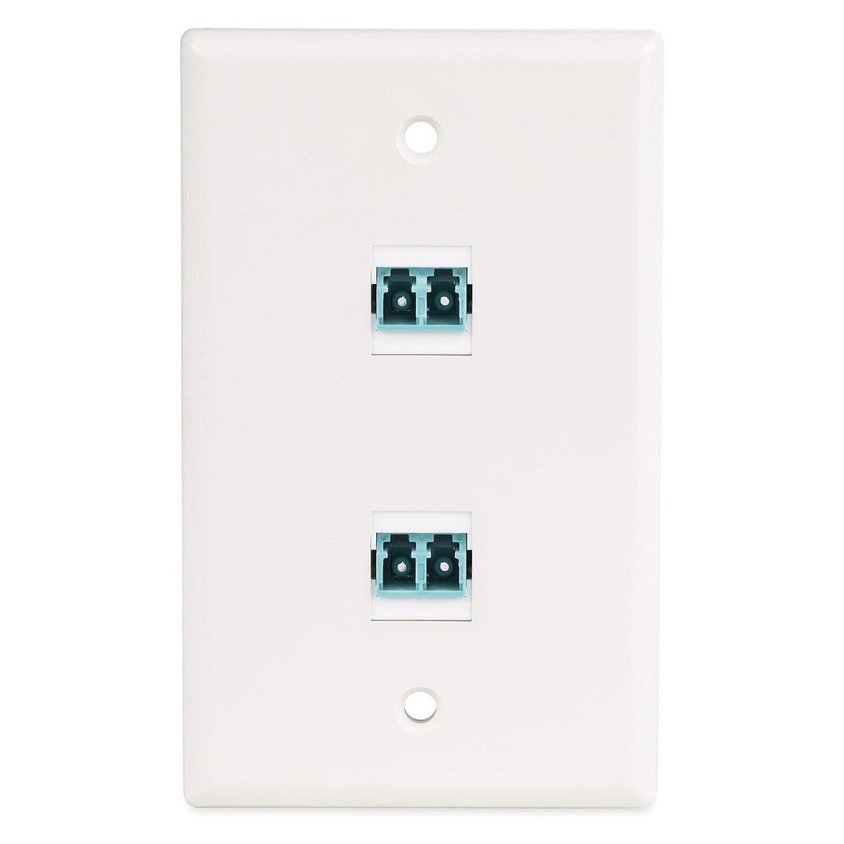 STARTECH.COM LC LC Kupplung LC Glasfaserverbindung LC/UPC LWL Duplex Kupplung Glasfaserkabel Stecker fur Patch Panele