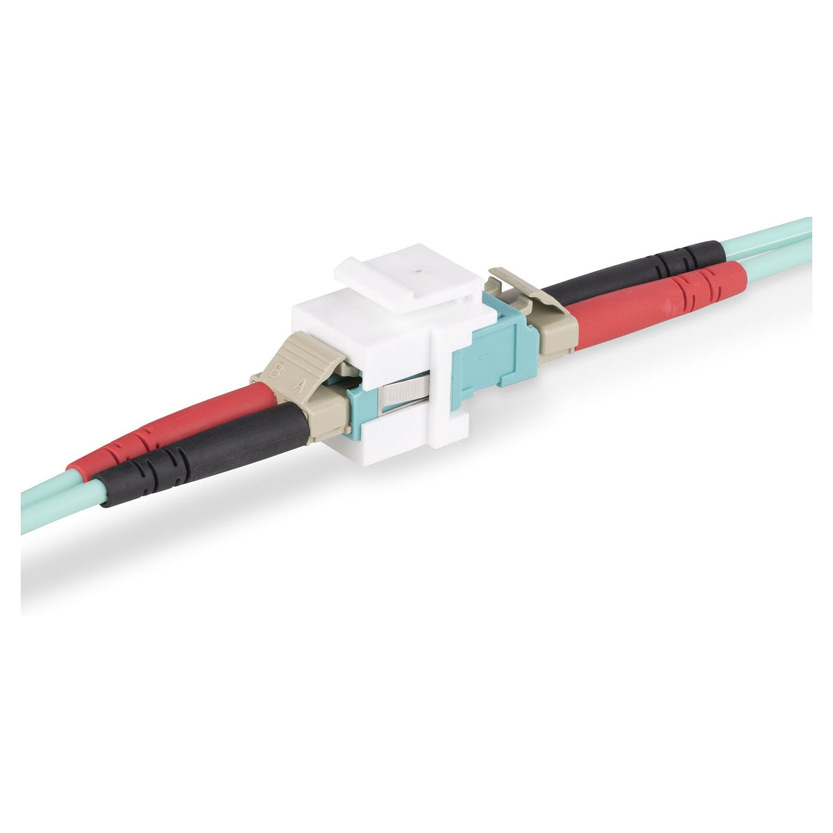 STARTECH.COM LC LC Kupplung LC Glasfaserverbindung LC/UPC LWL Duplex Kupplung Glasfaserkabel Stecker fur Patch Panele