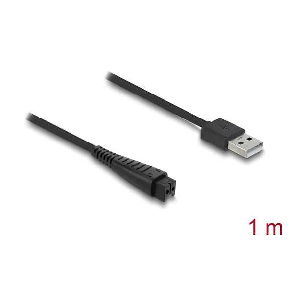 USB Ladekabel 4,8 V für Elektrorasierer kompatibel mit Panasonic ES-LV97, ES-LA63, RE7-51, RE7-59 Serie - Rasierer Ladegerät Ersatzkabel 1,5 m