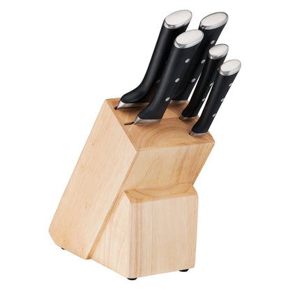 Ice Force K232S5 - Messer-Block/Besteck-Set - Edelstahl - ABS - Edelstahl - Holz - Schwarz