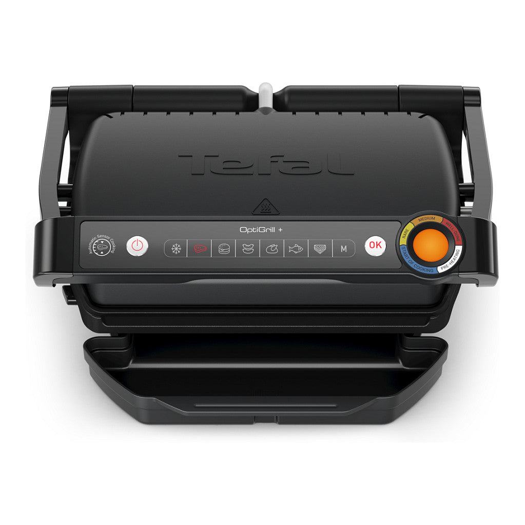 GC7178 OptiGrill+ erneuerte Kochstufenanzeige, 6 Automatikprogramme, inkl. Rezeptbuch