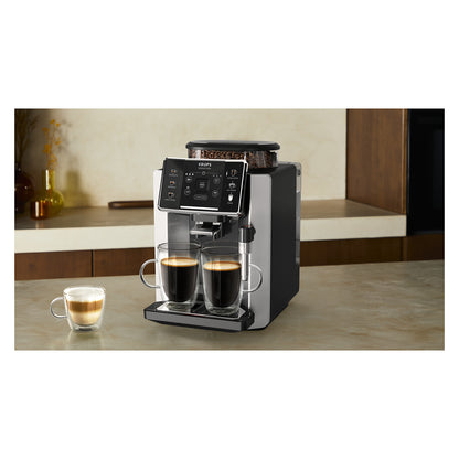 EA910E10 , Kaffeevollautomat , schwarz-silber