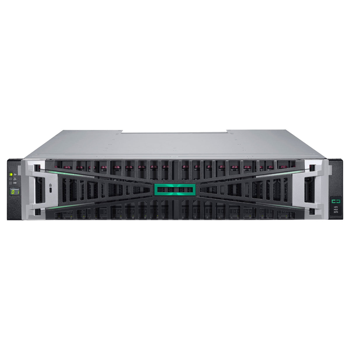 MSA 2070 SFF 2x12Gb SAS 4-port Cntrl 12x3.84TB SSD 46TB Storage Array Bdl