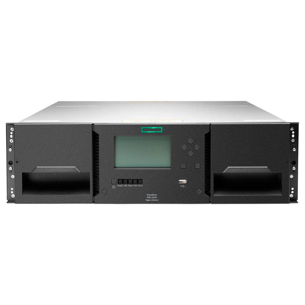 Storage MSL3040 Tape Library 1x MSL LTO-9 SAS Drive 20x LTO-9 45TB Data Cartridges