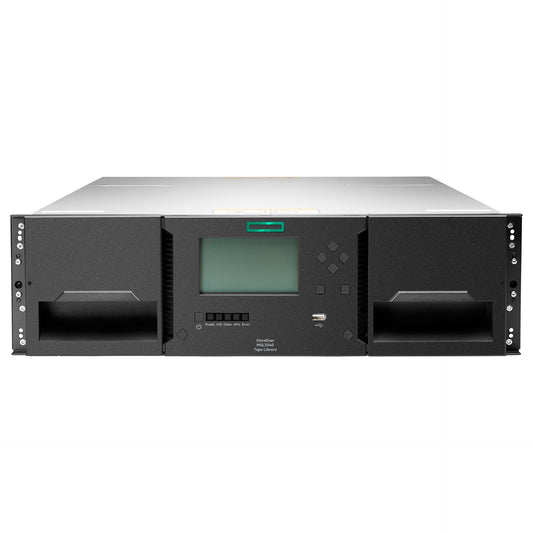 Storage MSL3040 Tape Library 1x MSL LTO-9 SAS Drive 20x LTO-9 45TB Data Cartridges