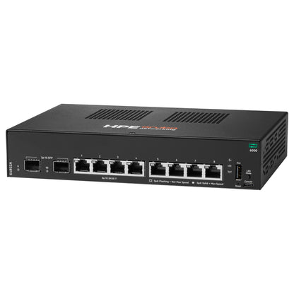 Aruba Networking CX6000 Managed Switch (S4R22A) 8x 1G Ethernet, 2x 1G SFP, Nicht-PoE