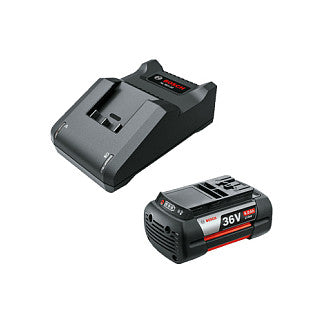 Powertools Starter-Set 36V (GBA 36V 6.0Ah + AL 36V-20) (schwarz, 36V POWER FOR ALL, Akku + Ladegert)