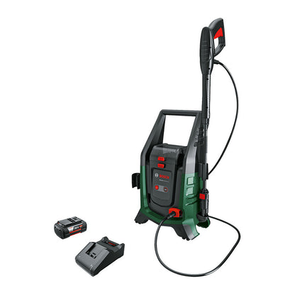 Powertools Akku-Hochdruckreiniger UniversalAquatak 36V-100, 36Volt (grn/schwarz, Li-Ionen Akku 4,0Ah, POWER FOR ALL)