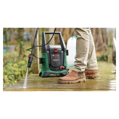 Powertools Akku-Hochdruckreiniger UniversalAquatak 36V-100, 36Volt (grn/schwarz, Li-Ionen Akku 4,0Ah, POWER FOR ALL)
