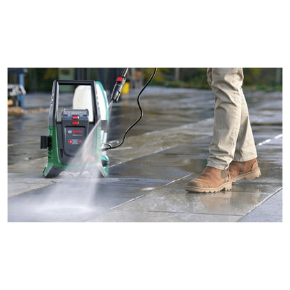 Powertools Akku-Hochdruckreiniger UniversalAquatak 36V-100, 36Volt (grn/schwarz, Li-Ionen Akku 4,0Ah, POWER FOR ALL)