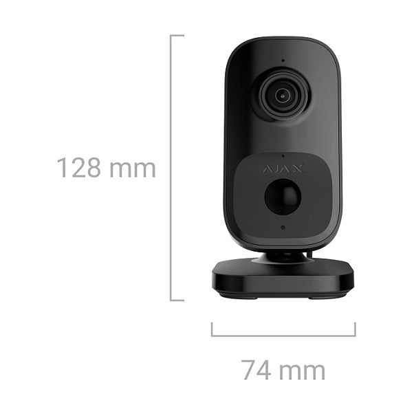 Ajax Netzwerkkamera WiFi IndoorCam schwarz