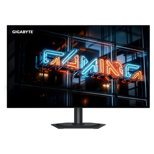 68,6cm/27" (2560x1440) GIGABYTE MO27Q28GR WQHD WOLED 0,03ms 280Hz HDMI DisplayPort USB-C USB HDR VESA Speaker Pivot