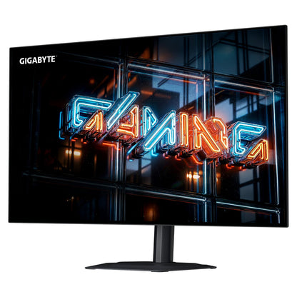 68,6cm/27" (2560x1440) GIGABYTE MO27Q28GR WQHD WOLED 0,03ms 280Hz HDMI DisplayPort USB-C USB HDR VESA Speaker Pivot