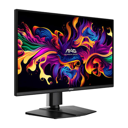 67,3cm/26,5" (2560x1440) MSI MAG 272QPDE QD-OLED X24 16:9 WQHD QD-OLED 0,03ms 240Hz HDMI DisplayPort USB-C VESA Pivot Black