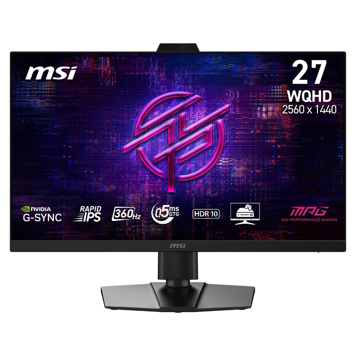 68,6cm/27" (2560x1440) MSI MPG 272QRF X36 16:9 WQHD Rapid IPS 1ms 360Hz HDMI DisplayPort USB VESA Pivot Black