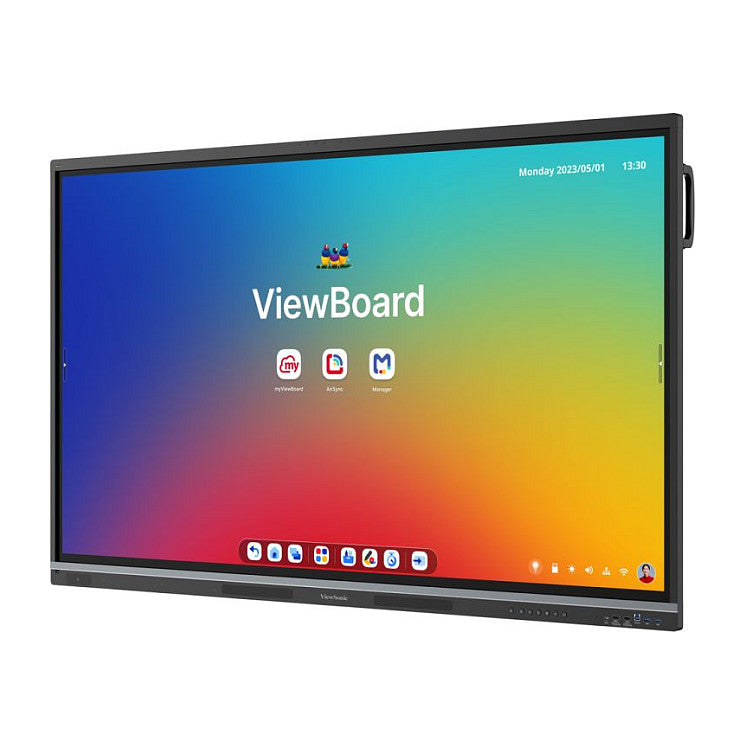 163,8cm/64,5" (3840x2160) ViewSonic IFP6551-3C 16:9 4K TFT LCD 6,5ms HDMI DisplayPort USB-C USB LAN VESA Speaker Touch