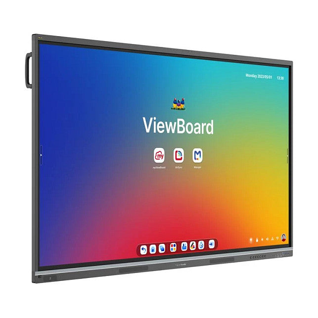 189,2cm/74,5" (3840x2160) ViewSonic IFP7551-3C 16:9 4K TFT LCD 6,5ms HDMI DisplayPort USB-C USB LAN VESA Speaker Touch