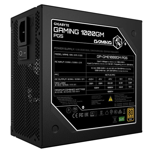 1000W GIGABYTE GP-GME1000GM