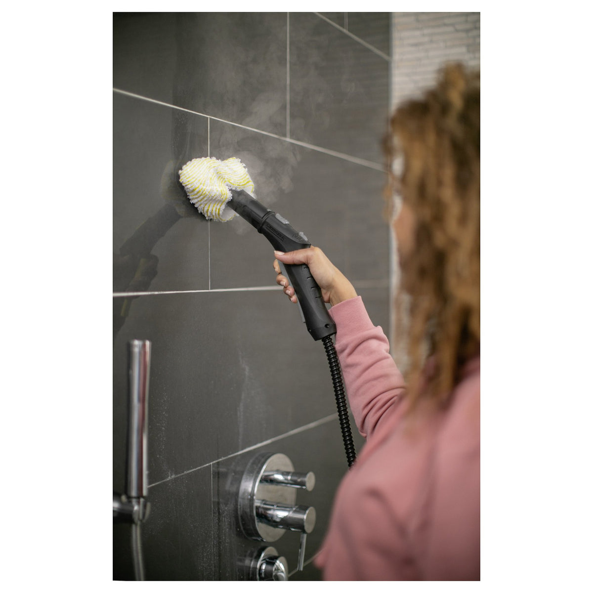 SC 2 EasyFix (wei/schwarz, 1.500 Watt, mit Bodenreinigungsset EasyFix)