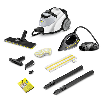 SC 5 EasyFix Iron (wei/schwarz, 2.250 Watt, inkl. Dampfdruck-Bgeleisen)