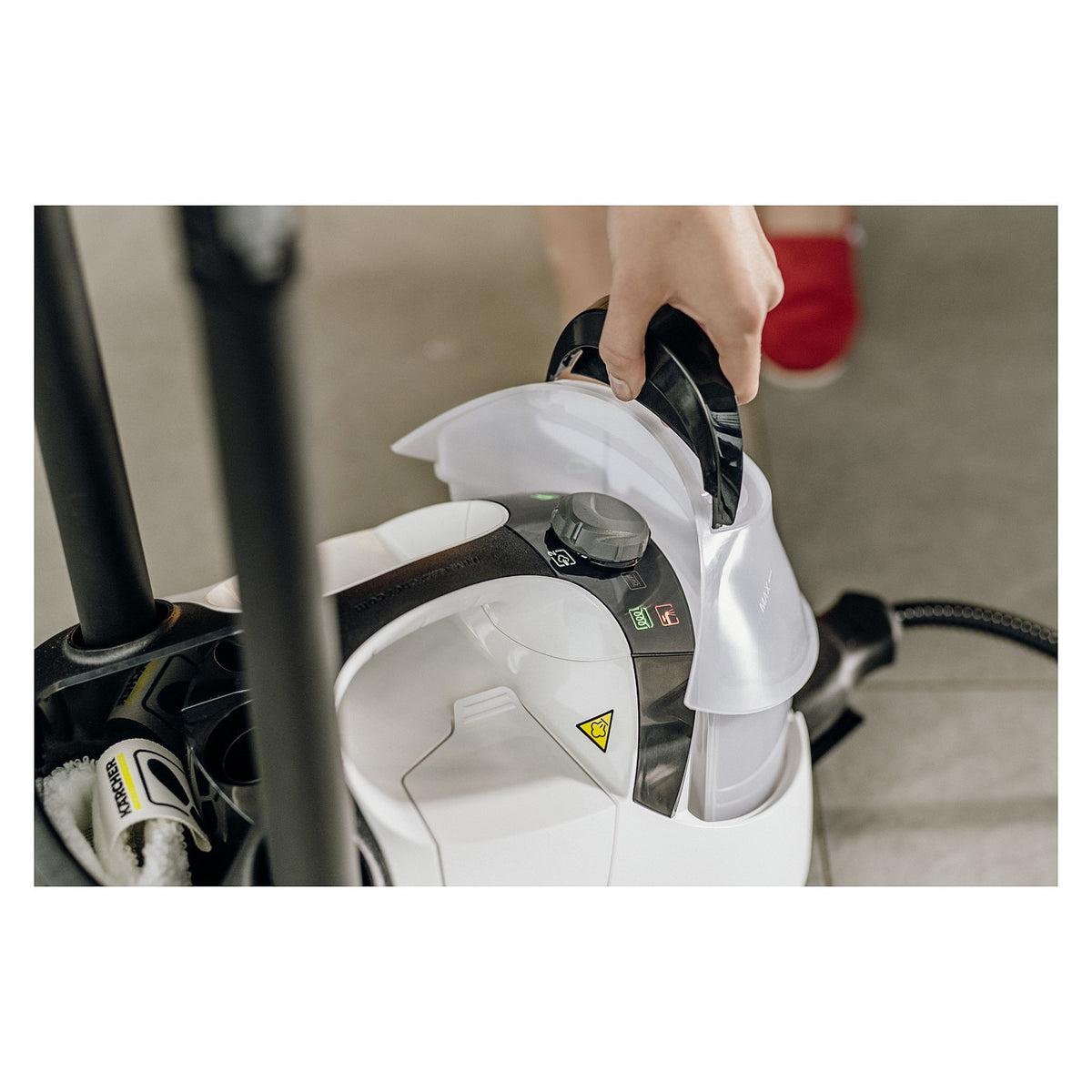 SC 5 EasyFix Iron (wei/schwarz, 2.250 Watt, inkl. Dampfdruck-Bgeleisen)