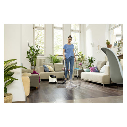 SC 3 Deluxe EasyFix (wei/schwarz, 1.900 Watt, mit Bodenreinigungsset EasyFix)