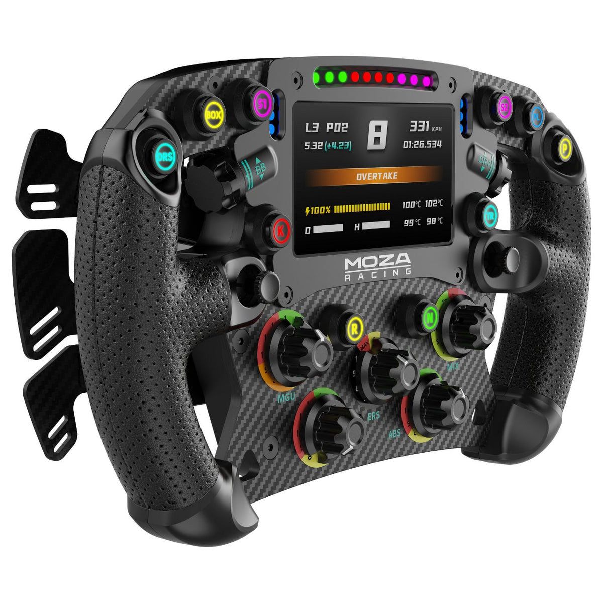 Moza Racing Controller RS068 / FSR2 Formula Wheel Schwarz