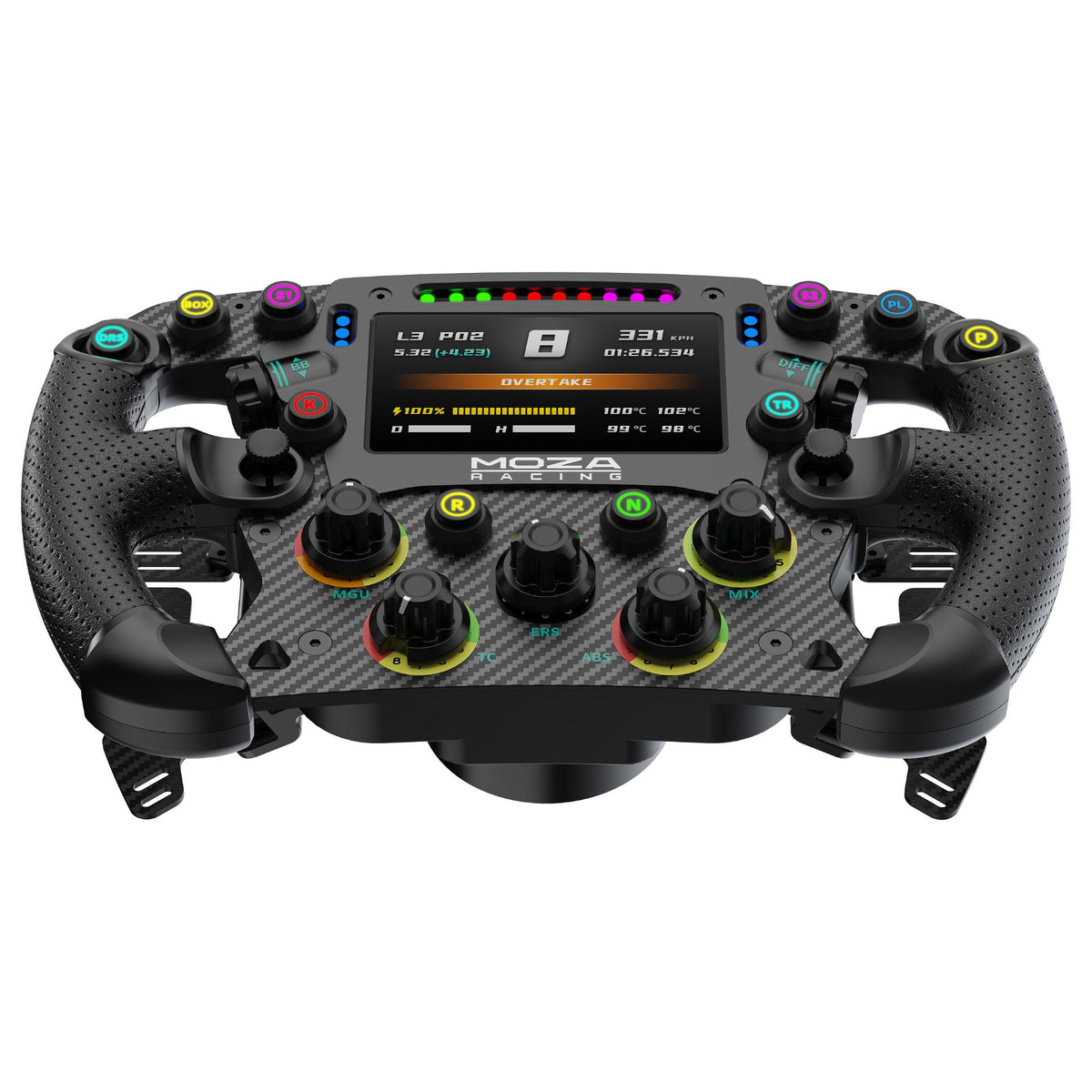 Moza Racing Controller RS068 / FSR2 Formula Wheel Schwarz