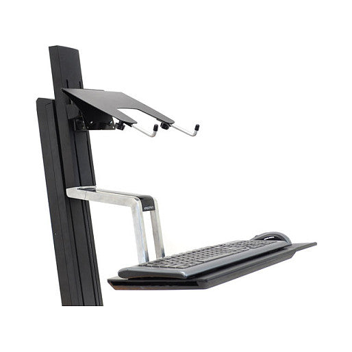 ERGOTRON LX Notebookablage verstellbare seitliche offene Montageplatte schwarz fuer LX Arme