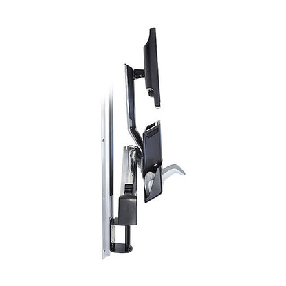 ERGOTRON StyleView Sit-Stand Combo Ablageflaechen-System Wandmontage LCD bis 61cm 24Zoll 14,5kg.mit CPU Halter klein