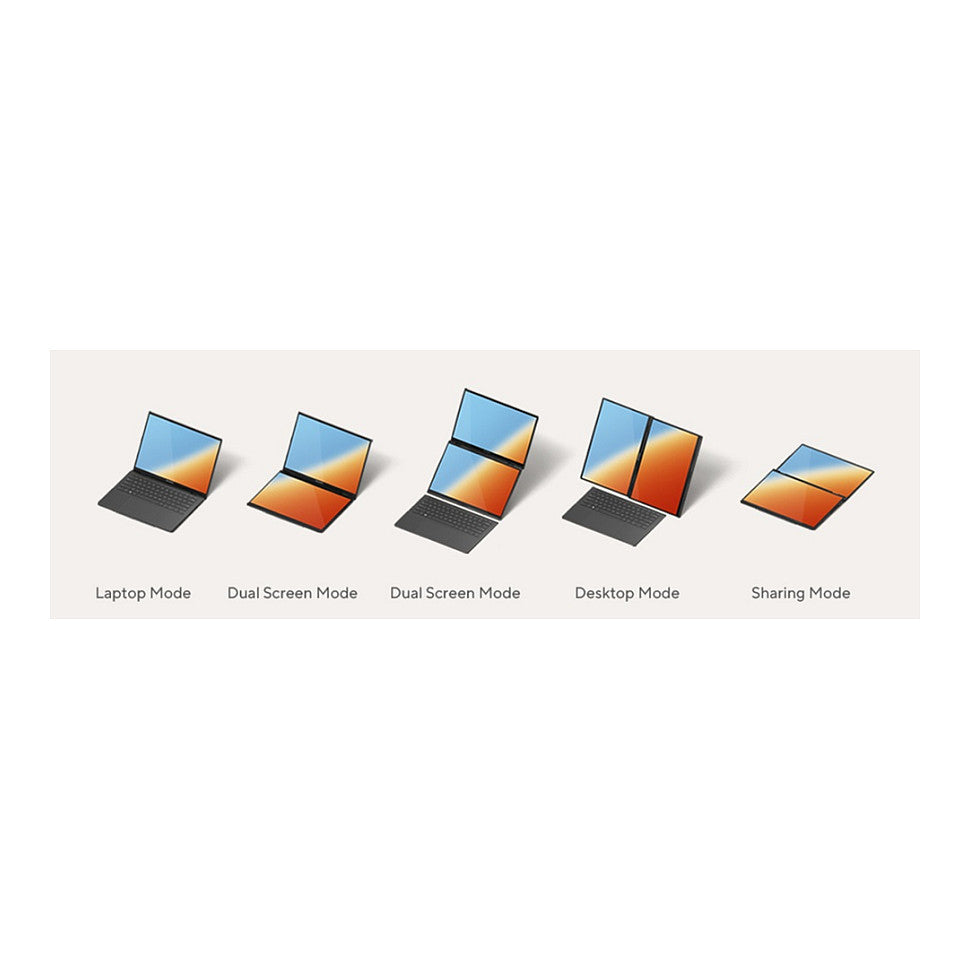 ASUS Zenbook Duo 14 UX8407AA-SN469X CU9 386H/32GB/1TBSSD/W11 Pro Touch
