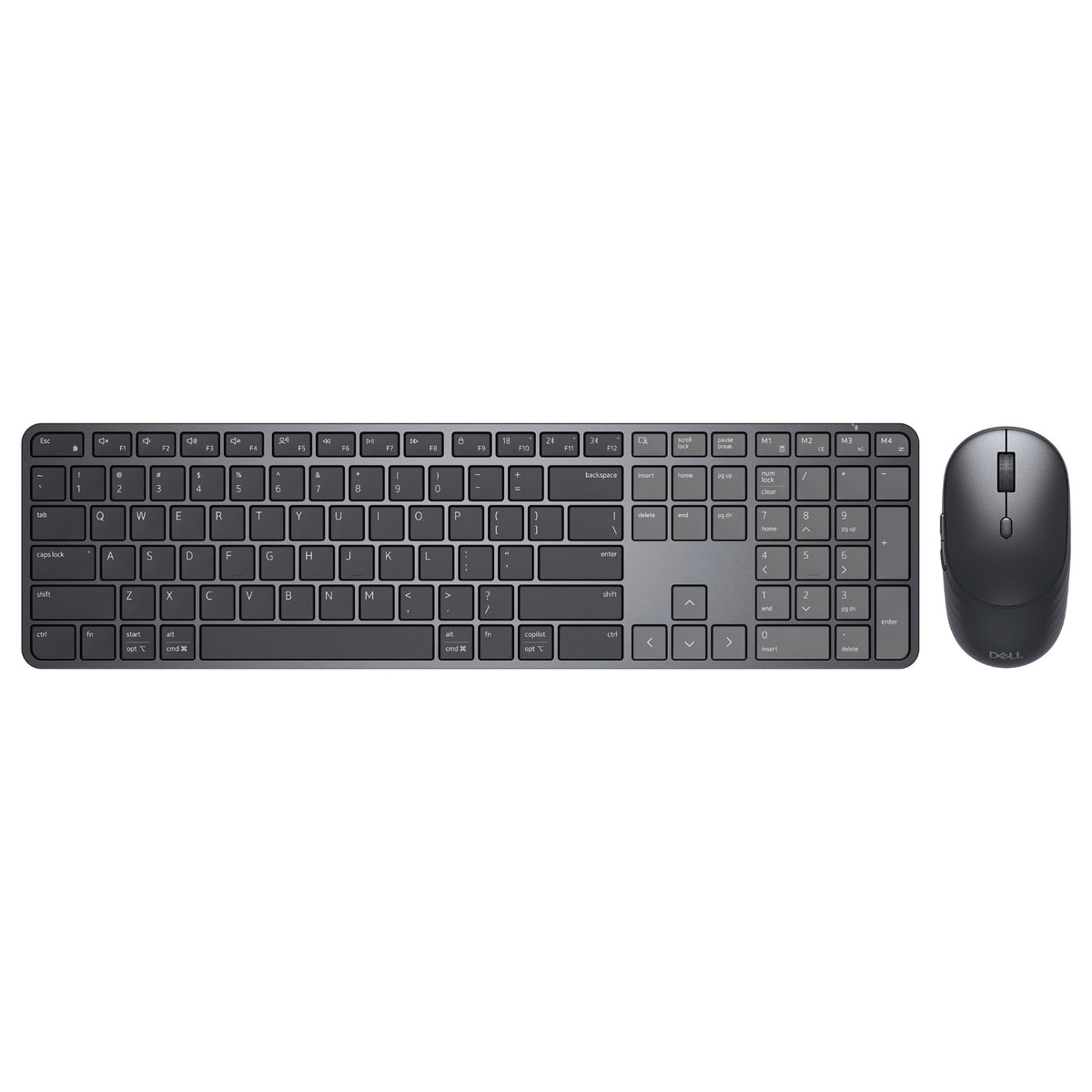 Dell Pro 7 Slim Keyboard and Mouse - KM726 - US International (QWERTY)
