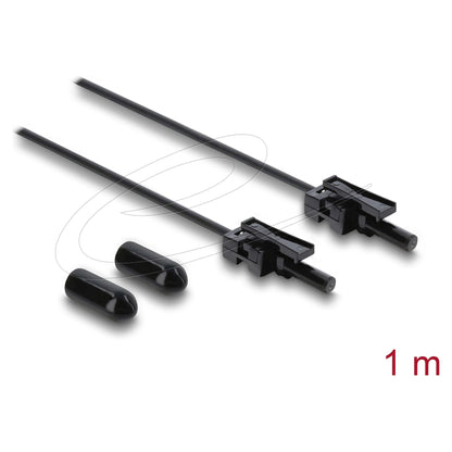 LWL POF Kunststoff Kabel HFBR 4532-4532Z Simplex Stecker zu Simplex Stecker 1 m