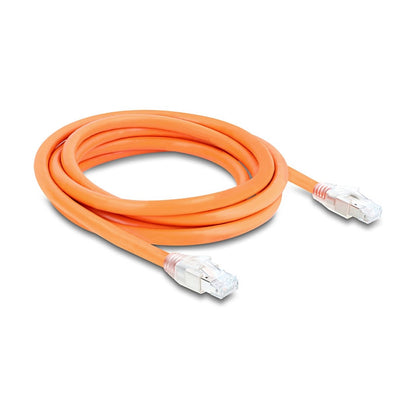 RJ45 Netzwerkkabel Cat.8.1 S/FTP 2 m bis 40 Gbps orange