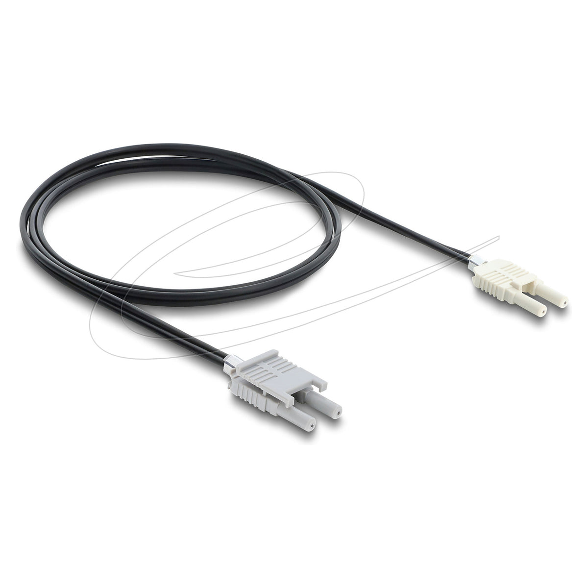 LWL POF Kunststoff Kabel HFBR 4506-4516Z Duplex Stecker zu Duplex Stecker 1 m