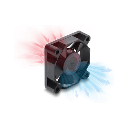 Axiallüfter 5 V DC, 35 x 35 x 10 mm schwarz