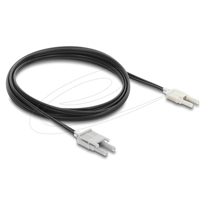 LWL POF Kunststoff Kabel HFBR 4506-4516Z Duplex Stecker zu Duplex Stecker 2 m