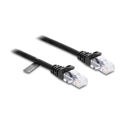 RJ50 Spiralkabel Stecker zu Stecker 2 m schwarz