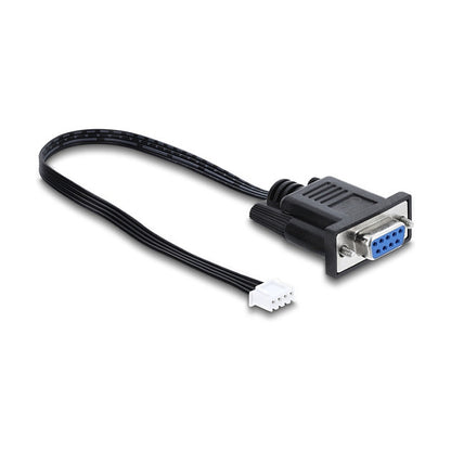 Serielles Anschlusskabel RS-232 D-Sub 9 Buchse zu JST XH 4 Pin Pfostenbuchse 25 cm